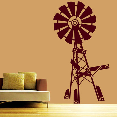 50% OFF on DeStudio DeStudio Wind Mill Two Wall Stickers Size JUMBO WALL STICKER Sticker