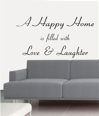 50% OFF on Ritzy A Happy Home Living Room Wall Quotes Wall Decal Sticker 50% OFF on Ritzy A Happy Home Living Room Wall Quotes Wall Decal Sticker