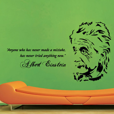 87% OFF on DeStudio Albert Einstein Size Tiny Wall Sticker