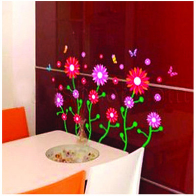 33% OFF on Pindia Dark Red Flowers Wall Sticker 33% OFF on Pindia Dark Red Flowers Wall Sticker