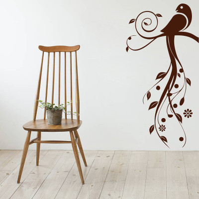 65% OFF on D��cor Kafe Decal Style Bird Swirls Wall Art Tiny Size-10*21 Inch Wall Sticker Sticker Pack of 1 65% OFF on D��cor Kafe Decal Style Bird Swirls Wall Art Tiny Size-10*21 Inch Wall Sticker Sticker Pack of 1