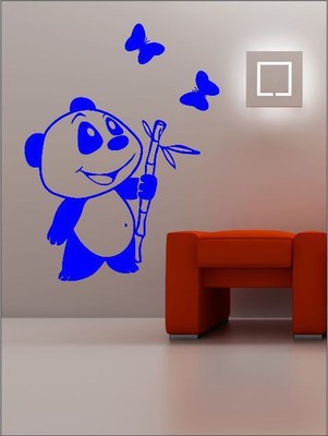 82% OFF on Wall1ders Butterflies N Panda PVC Vinyl Sticker Sticker Pack of 1 82% OFF on Wall1ders Butterflies N Panda PVC Vinyl Sticker Sticker Pack of 1