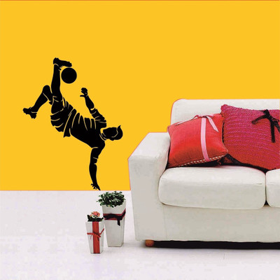 35% OFF on meSleep Football Design Black PVC Sticker Pack of 1 35% OFF on meSleep Football Design Black PVC Sticker Pack of 1