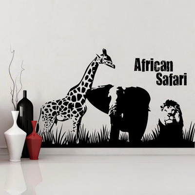 87% OFF on DeStudio African Safari Size Tiny Wall Sticker