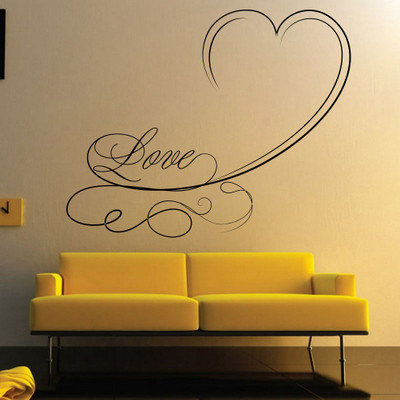 84% OFF on D��cor Kafe Decal Style Love Swirls Wall Sticker Large Size-35*28 Inch Wall Sticker Sticker Pack of 1 84% OFF on D��cor Kafe Decal Style Love Swirls Wall Sticker Large Size-35*28 Inch Wall Sticker Sticker Pack of 1