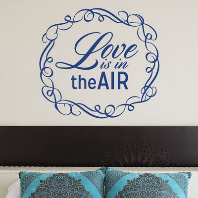 80% OFF on DeStudio Love Is In The Air Decorative Decal Vinyl Wall Sticker Sticker