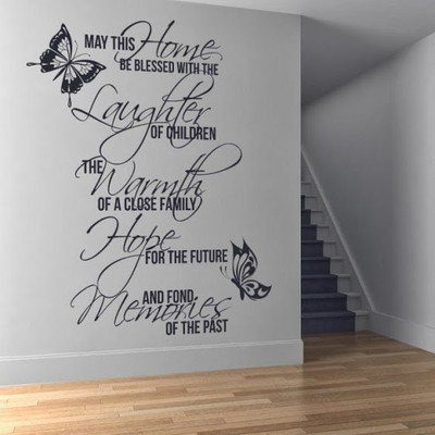 50% OFF on DeStudio DeStudio May This Home One Wall Stickers Size GIANT WALL STICKER Sticker