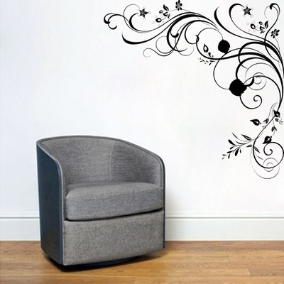 55% OFF on D��cor Kafe Decal Style Swirls Wall Sticker Small Size-17*18 Inch Wall Sticker Sticker Pack of 1 55% OFF on D��cor Kafe Decal Style Swirls Wall Sticker Small Size-17*18 Inch Wall Sticker Sticker Pack of 1