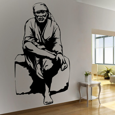 DeStudio DeStudio Sai Baba Wall Stickers Size SMALL WALL STICKER Sticker DeStudio DeStudio Sai Baba Wall Stickers Size SMALL WALL STICKER Sticker