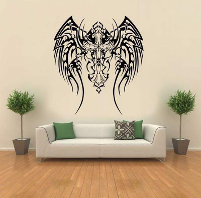 42% OFF on Hoopoe Decor A cool art Wall Sticker Pack of 1