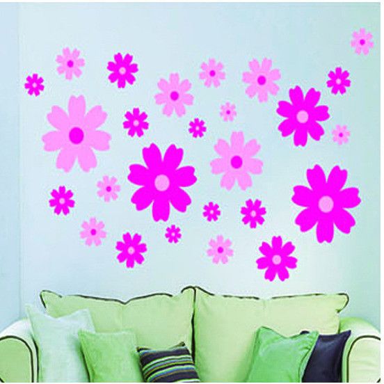 33% OFF on Pindia Pinkish Flowers Wall Sticker 33% OFF on Pindia Pinkish Flowers Wall Sticker