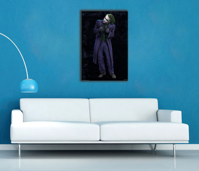 Posterboy Joker Black Peel and Stick Wall Decal Vinyl Sticker Pack of 1