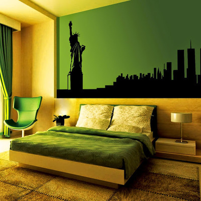 50% OFF on DeStudio DeStudio Statue Of Liberty Wall Stickers Size SUPER WALL STICKER Sticker