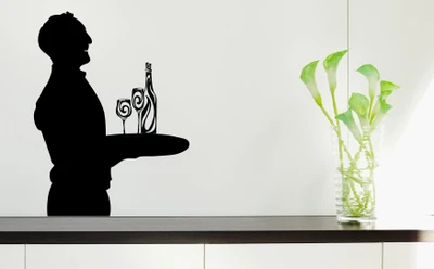 26% OFF on Dream On Walls Bar Tender Self Adhesive Vinyl Decal Sticker