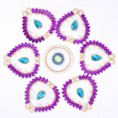 58% OFF on Amba Handicraft Blue Kundan Rangoli Acrylic Sheet Sticker 58% OFF on Amba Handicraft Blue Kundan Rangoli Acrylic Sheet Sticker