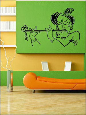 80% OFF on Wall1ders Your Krishna PVC Vinyl Sticker Sticker Pack of 1