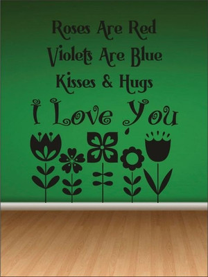 82% OFF on Wall1ders I Love You PVC Vinyl Sticker Sticker Pack of 1 82% OFF on Wall1ders I Love You PVC Vinyl Sticker Sticker Pack of 1