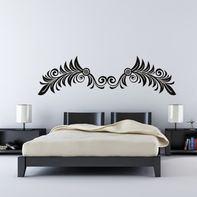 85% OFF on DeStudio Floral Wings Size Super WALL STICKER Sticker