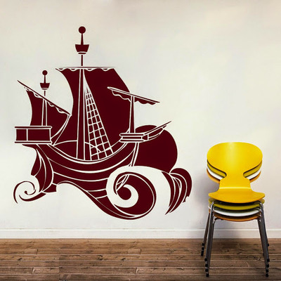 50% OFF on DeStudio DeStudio Sailboat Two Wall Stickers Size JUMBO WALL STICKER Sticker