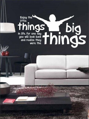 87% OFF on Wall1ders Big Things PVC Vinyl Sticker Pack of 1