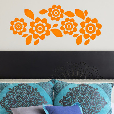 50% OFF on DeStudio Floral Decor Flowers Border Mural Decal Home Wall Sticker Sticker 50% OFF on DeStudio Floral Decor Flowers Border Mural Decal Home Wall Sticker Sticker
