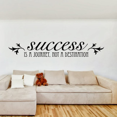 50% OFF on DeStudio DeStudio Success is a Journey Wall Stickers Size MEGA WALL STICKER Sticker