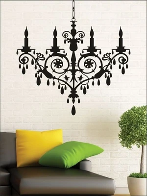 82% OFF on Wall1ders Candle Chandelier PVC Vinyl Sticker Sticker Pack of 1 82% OFF on Wall1ders Candle Chandelier PVC Vinyl Sticker Sticker Pack of 1