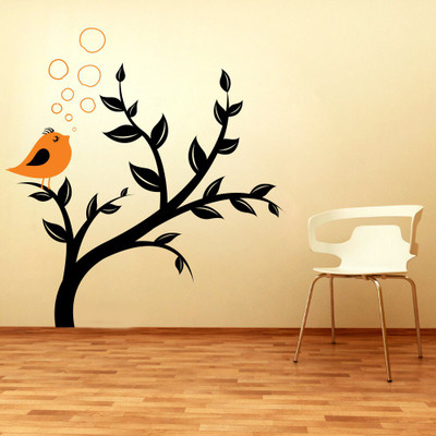66% OFF on D��cor Kafe Decal Style Bird Tree Wall Sticker Small Size-16*17 Inch Wall Sticker Sticker Pack of 1 66% OFF on D��cor Kafe Decal Style Bird Tree Wall Sticker Small Size-16*17 Inch Wall Sticker Sticker Pack of 1