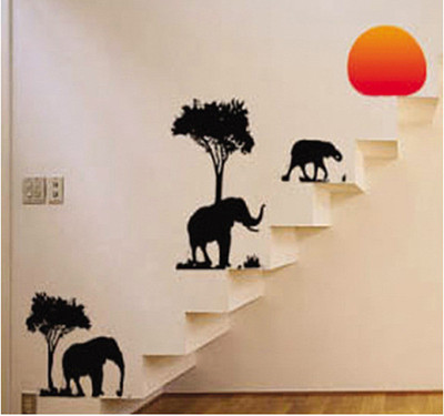 33% OFF on Pindia Beautiful Elephant Design Wall Sticker 33% OFF on Pindia Beautiful Elephant Design Wall Sticker