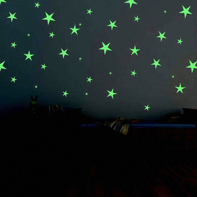 50% OFF on DeStudio Stars Glow In Dark Wall Sticker