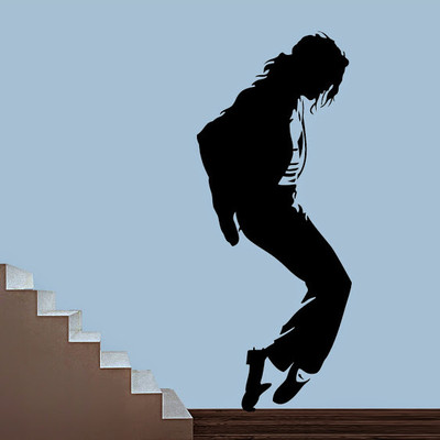 50% OFF on DeStudio DeStudio Dancing MJ Wall Stickers Size GIANT WALL STICKER Sticker