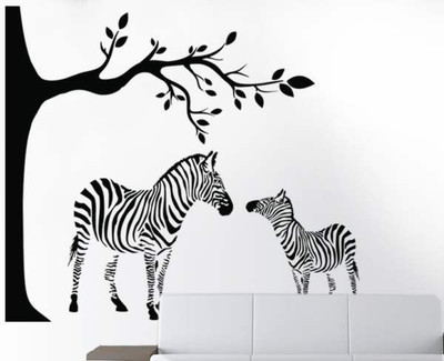 51% OFF on Hoopoe Decor Zebra in Jungle Wall Sticker Pack of 1 51% OFF on Hoopoe Decor Zebra in Jungle Wall Sticker Pack of 1