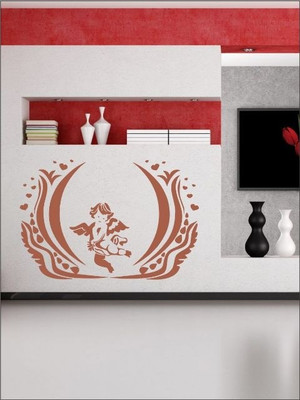 80% OFF on Wall1ders Love Angel PVC Vinyl Sticker Sticker Pack of 1