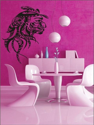 70% OFF on Wall1ders Tribal Man PVC Vinyl Sticker Sticker Pack of 1