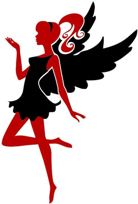 Chipakk Classy Fairy Wall Decal Small Pigmented Polyvinyl Films Imported Sticker