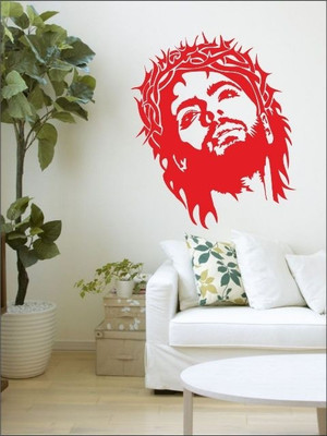 82% OFF on Wall1ders Jesus PVC Vinyl Sticker Sticker Pack of 1