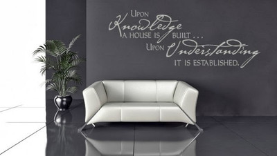 50% OFF on DeStudio DeStudio Upon Knowledge One Wall Stickers Size GIANT WALL STICKER Sticker