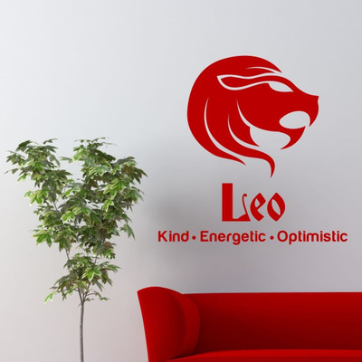 Chipakk Leo Zodiac Decal - Red-M Pigmented Polyvinyl Films Imported Sticker Chipakk Leo Zodiac Decal - Red-M Pigmented Polyvinyl Films Imported Sticker