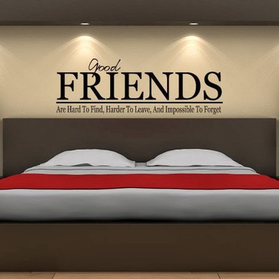 66% OFF on DeStudio DeStudio Good Friends Wall Stickers Size SMALL WALL STICKER Sticker