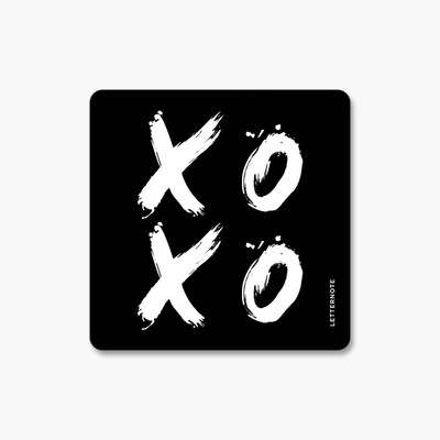 Letternote Xo Xo PVC Based Magnet Sticker Letternote Xo Xo PVC Based Magnet Sticker