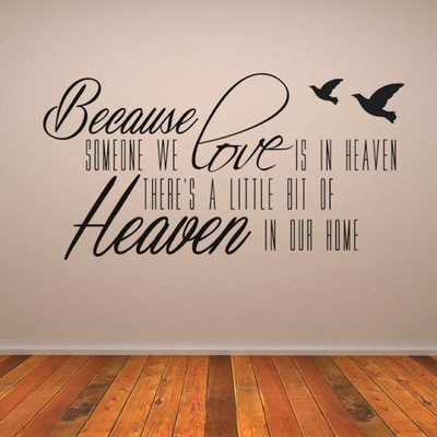 50% OFF on DeStudio DeStudio Because Someone We Love Wall Stickers Size MEGA WALL STICKER Sticker