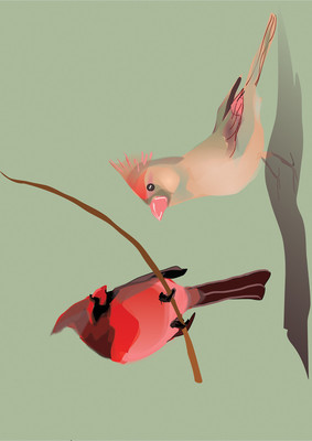 16% OFF on Exotic Little Birds Poster Paper Print