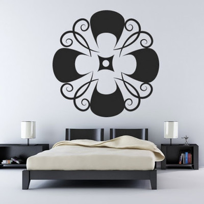 50% OFF on DeStudio Floral Swirl Decorative One Size Mega Wall Sticker