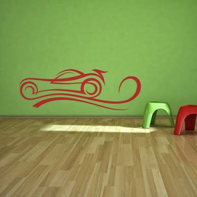 50% OFF on DeStudio DeStudio Car Wall Stickers Size SUPER WALL STICKER Sticker