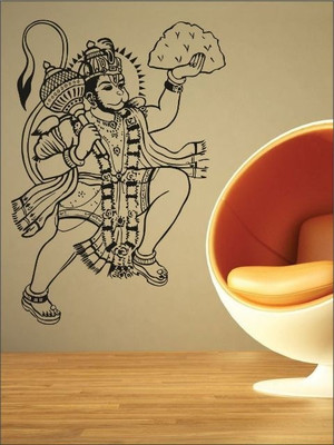 82% OFF on Wall1ders Sankat Mochan PVC Vinyl Sticker Sticker Pack of 1