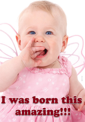 16% OFF on I Was Born This Amazing Poster Paper Print 16% OFF on I Was Born This Amazing Poster Paper Print