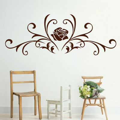 63% OFF on D��cor Kafe Decal Style Rose Swirl Wall Art Small Size-24*09 Inch Wall Sticker Sticker Pack of 1 63% OFF on D��cor Kafe Decal Style Rose Swirl Wall Art Small Size-24*09 Inch Wall Sticker Sticker Pack of 1