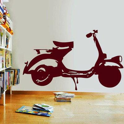 50% OFF on DeStudio DeStudio My First Scooter Two Wall Stickers Size JUMBO WALL STICKER Sticker
