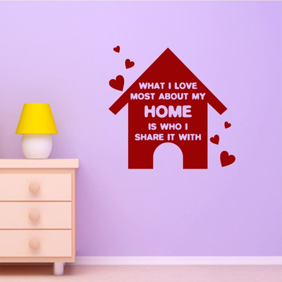 Chipakk Quotes 3- Red Medium Pigmented Polyvinyl Films Imported Sticker