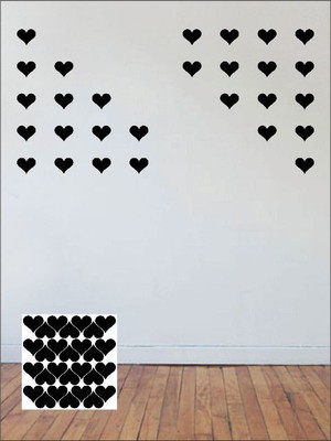 77% OFF on Wall1ders 28 Heart Sticker Sticker Pack of 1